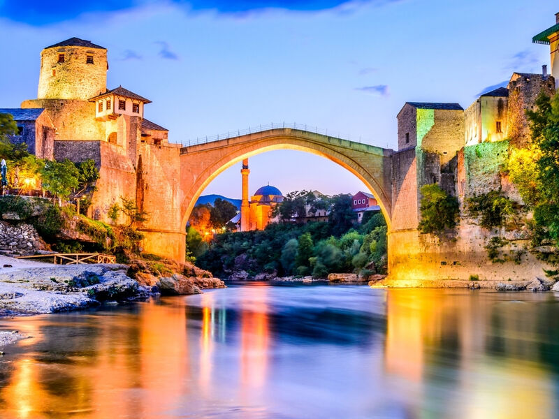 İstanbul Hareketli Mostar & Budva Saraybosna Turu
